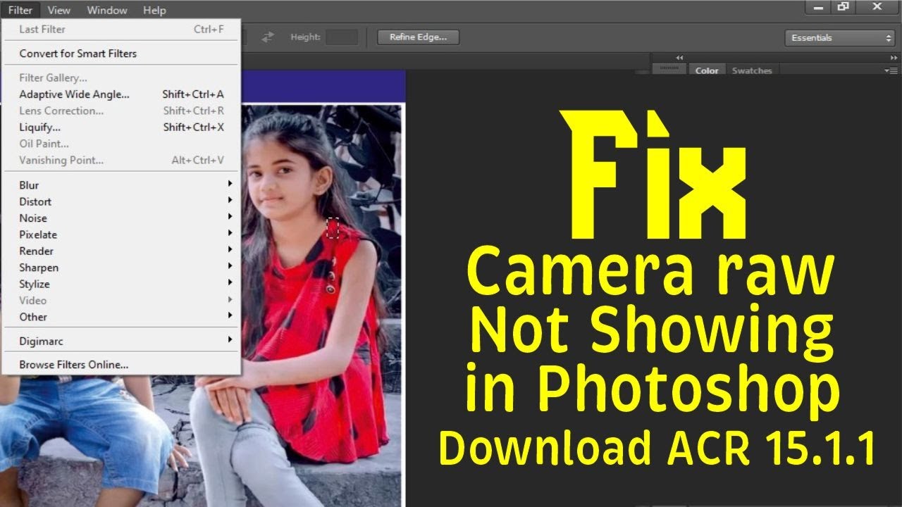 Why is Camera Raw Filter Not Working in Photoshop? Fixes & Tips