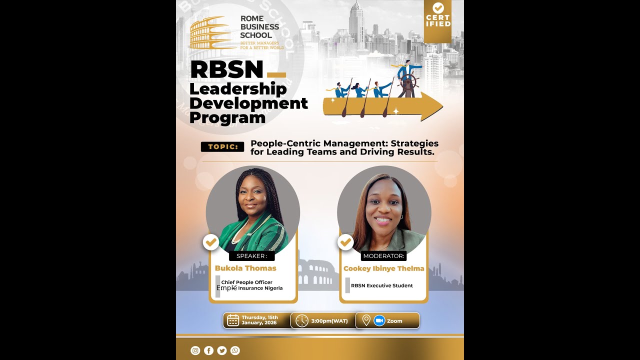 RBSN Business Leadership Development Program on People-Centric Management
