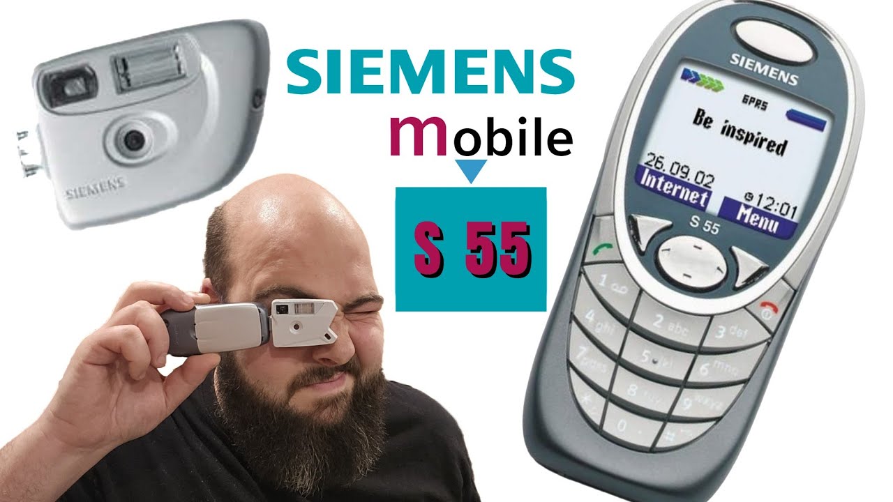 Retro recenze Siemens S55 - nejvybavenější mobil roku 2002, no skoro :)