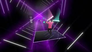 [Extra Sensory] LeaF - Doppelganger | INSANE MOD MAP IN BEAT SABER | SS Rank | Mixed Reality