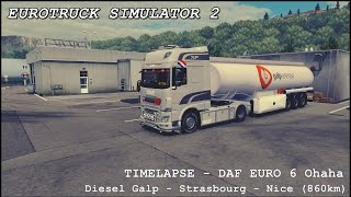 Ets 2 1.26 Promods 2.15 Rute Strasbourg - Nice 860Km