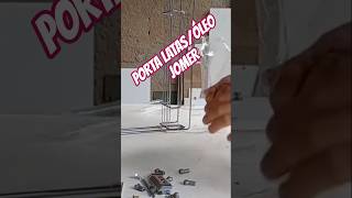 MONTAGEM PORTA LATAS/ÓLEO ARAMADOS JOMER #woodworking #diy