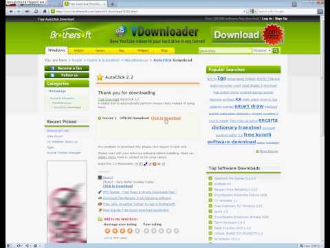 Video How to download auto clicker 2.2 - youtube