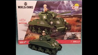 Збираємо американський танк M4 Sherman COBI-3007A