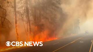 Videos show devastating Spokane, Washington, wildfires that forced thousands to evacuate