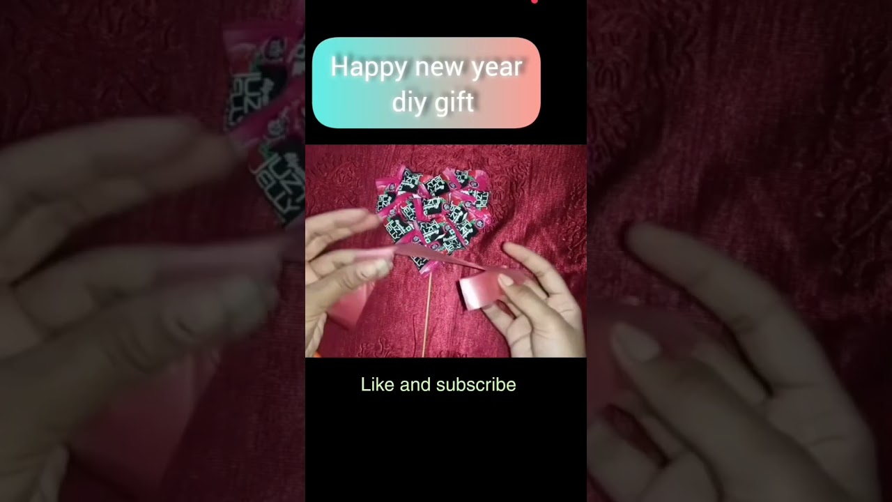 happy new year chocolate gift idea 