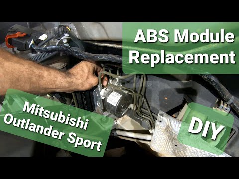 2013 Outlander Sport ABS Module Replacement Mitsubishi ABS Light On C2116