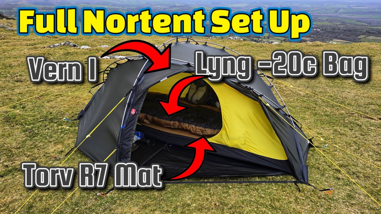 All new Sleep Mat from Nortent plus the Lyng-20 sleeping bag and the Vern 1 @NORTENT #nortent