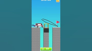 #gaming draw bridge 🌉 puzzle game amazing 🤩 game #games #gameplay #hardpuzzle #matchstick #blockpuzz