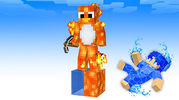 Locked On One ELEMENTAL Block in Minecraft