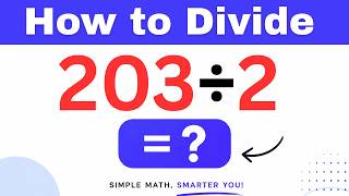 203÷2 Divide 203 by 2 (Long division Method)