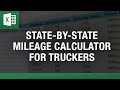 State by State Mileage Calculator for Truckers | Accurate Mileage Tool