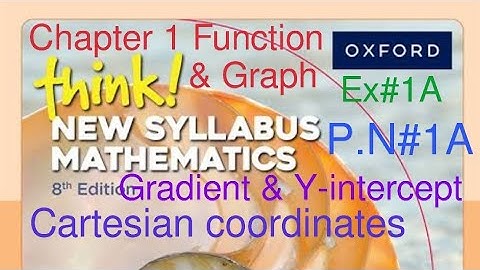 Practice now 1A| Cartesian coordinates system| Chapter 1 | Think New syllabus Mathematics Book 2