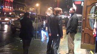 Drunk Kid tests bouncer - Midtown East, NYC