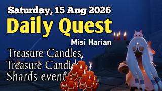 Sky Daily Quest today - Vault of Knowledge 15 aug 2026 | Sky Children of the Light | Sandwichies Ch screenshot 2