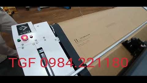 Máy cắt rập BÀN cấp bìa cứng LIÊN TỤC, khổ LỚN */ Xuất xứ TRUNG QUỐC