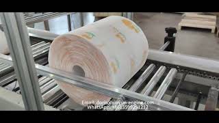 Factory Good Quality Full Automatic Big Maxi Roll Making Machine Production Line in Mexico