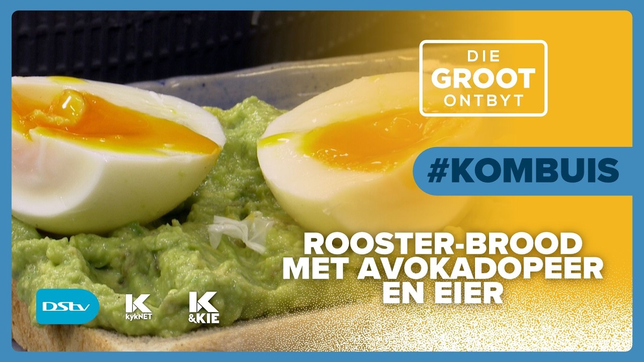 GROOTkombuis | Tanya de Vente-Bijker maak 'Avokadopeer en eier’ op Sunbake Sourdough | 21 Okt 26