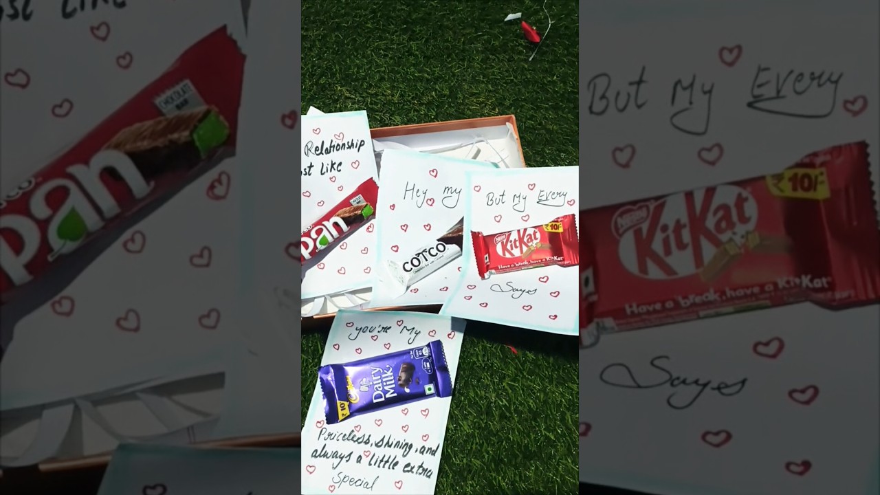 gift ideas_how easy it is to make a diy chocolate card