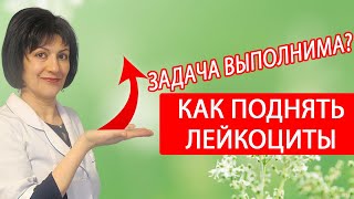 Как поднять лейкоциты крови? Рубрика 