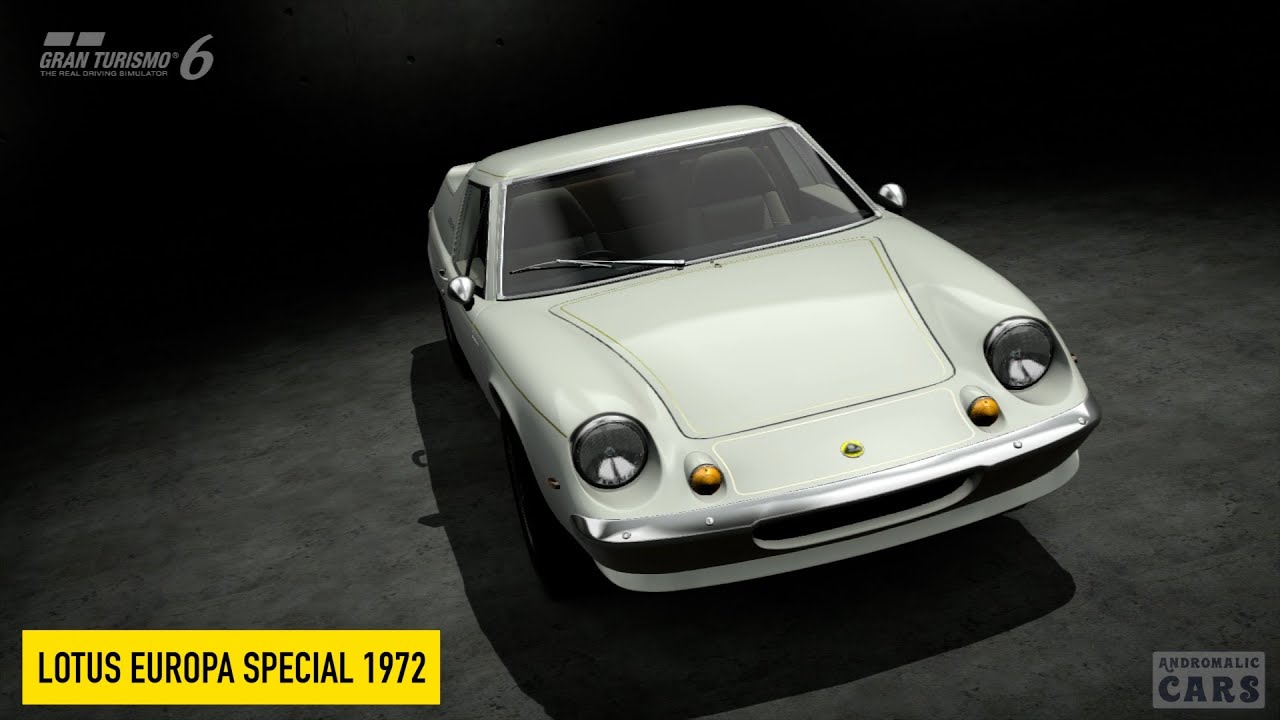 Lotus Europa Special 1972 - Gran Turismo 6 (PS3) + Commentary