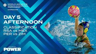 Classification | Afternoon | Day 5 | World Aquatics Women's U16 Water Polo Championships 2026