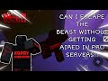Can I escape the beast without getting aired in pro servers flee the facility #fleethefacility 
