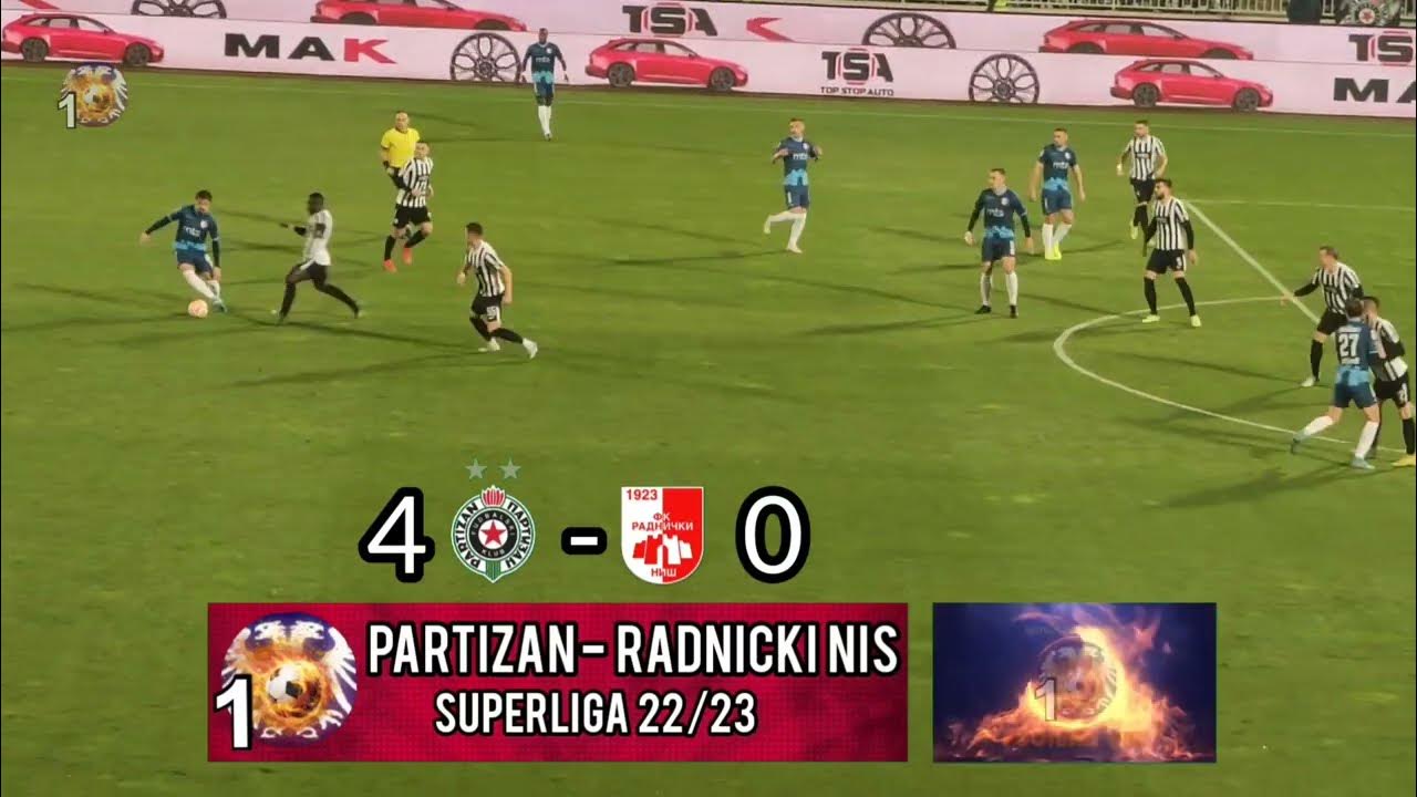 Partizan - Radnički Niš, Superliga, a TV prenos uživo i livestream