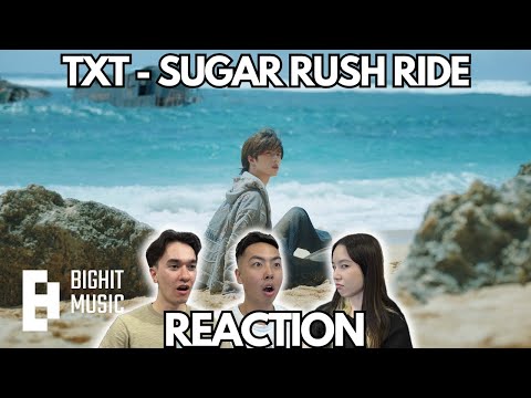 TXT (투모로우바이투게더) Sugar Rush Ride Official MV REACTION!!