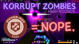 Early Challenges | Korrupt Zombies: Five Map No Juggernog (Solo, Round 132)