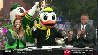 COLLEGE GAMEDAY | Sabrina Ionescu (Celebrity Picker) joins the Crew & delivers her gameday picks