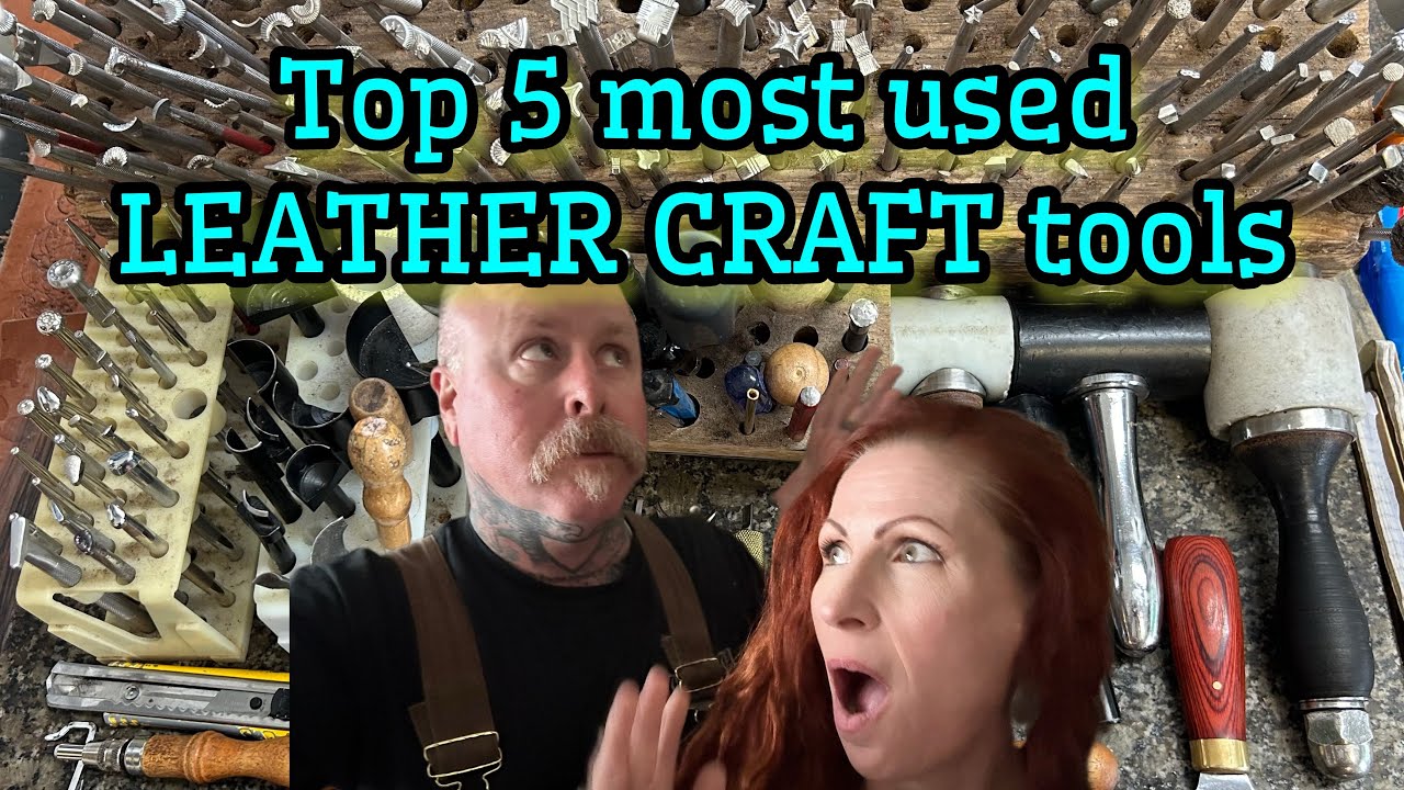 TOP 5 LEATHER CRAFT TOOLS || ARE YOU WONDERING WHAT LEATHER CRAFTING TOOLS ARE BEST