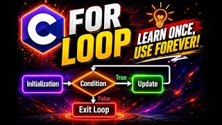 Tutorial 14:Learn For Loop in C in 10 Minutes | Beginner Friendly
