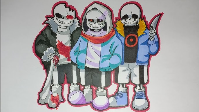 Killer sans - Desenho de chara_keina_br - Gartic