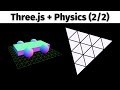 Three.js + Cannon.js Tutorial (part 2/2) | Rigid Vehicle Physics Example