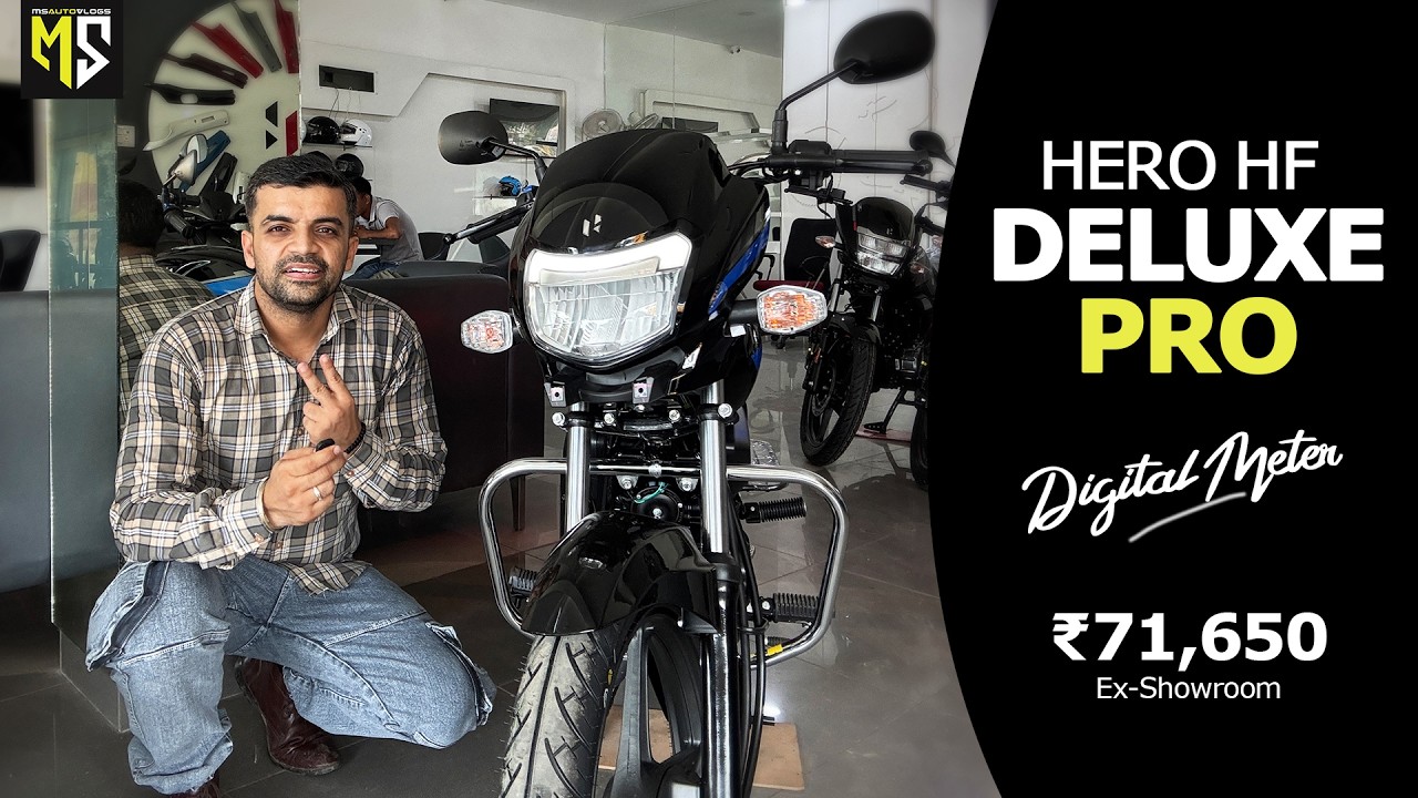 ❤️hiro❤️ Hero HF Deluxe PRO 2025 | DRL + Digital Meter | Price & Detailed