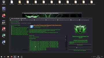 TSMT v6.5.19 - Security Powershell File Exploit + Security Powershell Exploit Code Generator {*.ps1}