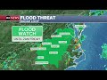 New round of severe storms for parts of East Coast