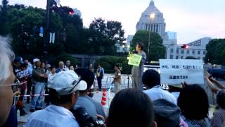 首相官邸前デモ20130816#1