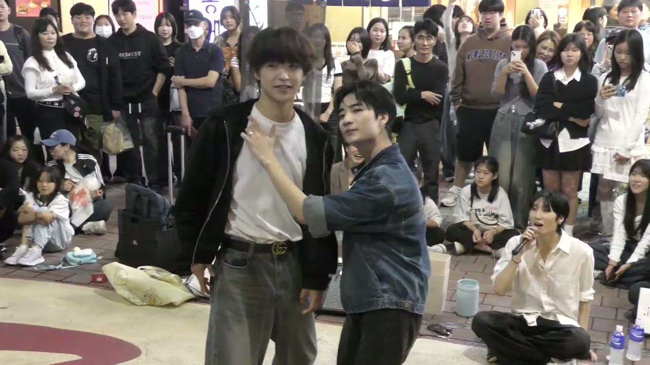 251008 Korea Kpop Dance Team mocean (모션) - Trouble Maker (Trouble Maker) Hongdae busking