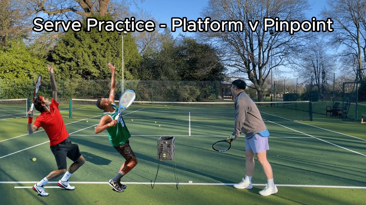 Tennis Serve Practice / Realistic Progress Session / 07.01.2024