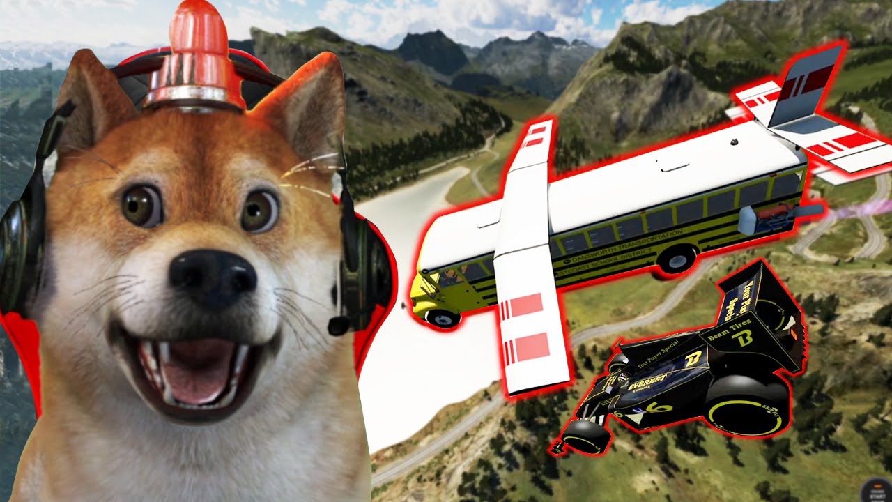 COBAIN BERBAGAI MACAM MOBIL JATUH KE JURANG!!! - BeamNG drive