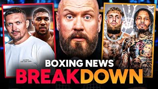 Usyk FAKES Injury!? AJ’s Return &amp; Jake Paul vs Tank Davis is INSANE