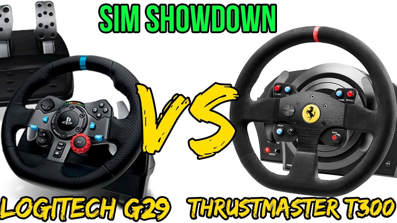 Sanctuary videnskabsmand hvis Thrustmaster T300 VS Logitech G29 Sim Battle - YouTube