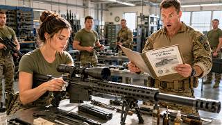 SEAL Commander Saw Her Cleaning the Barrett  50 — Then Stunned by Her 3,347 Meter Kill