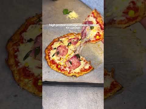 Cottage Cheese Protein Pizza