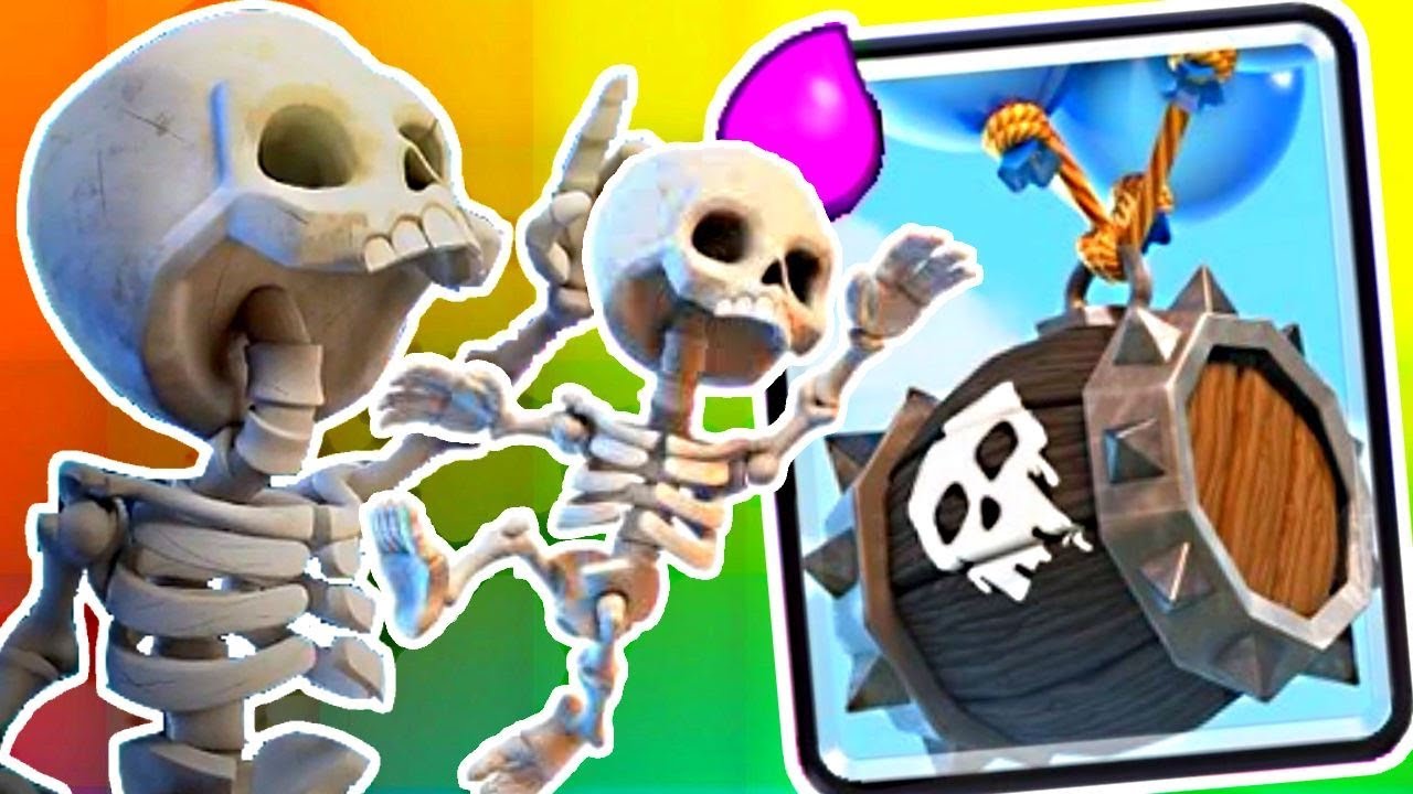 How To Use Skeletons Clash Royale