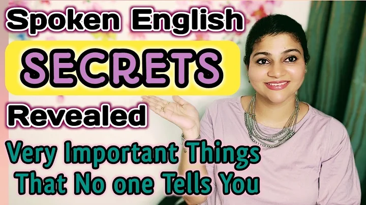 6 Secrets You must Know to Speak English Fluently and Confidently|Build Spoken English Confidence 👍 - DayDayNews