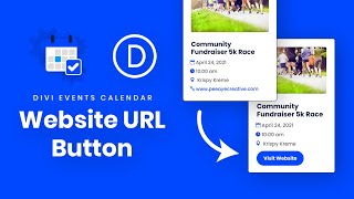 How To Change The Divi Events Calendar Website URL Field Into A Button