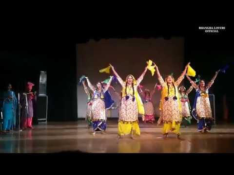 LUDDI Girls Performance at Kala Bhawan Punjabi University Patiala 2018